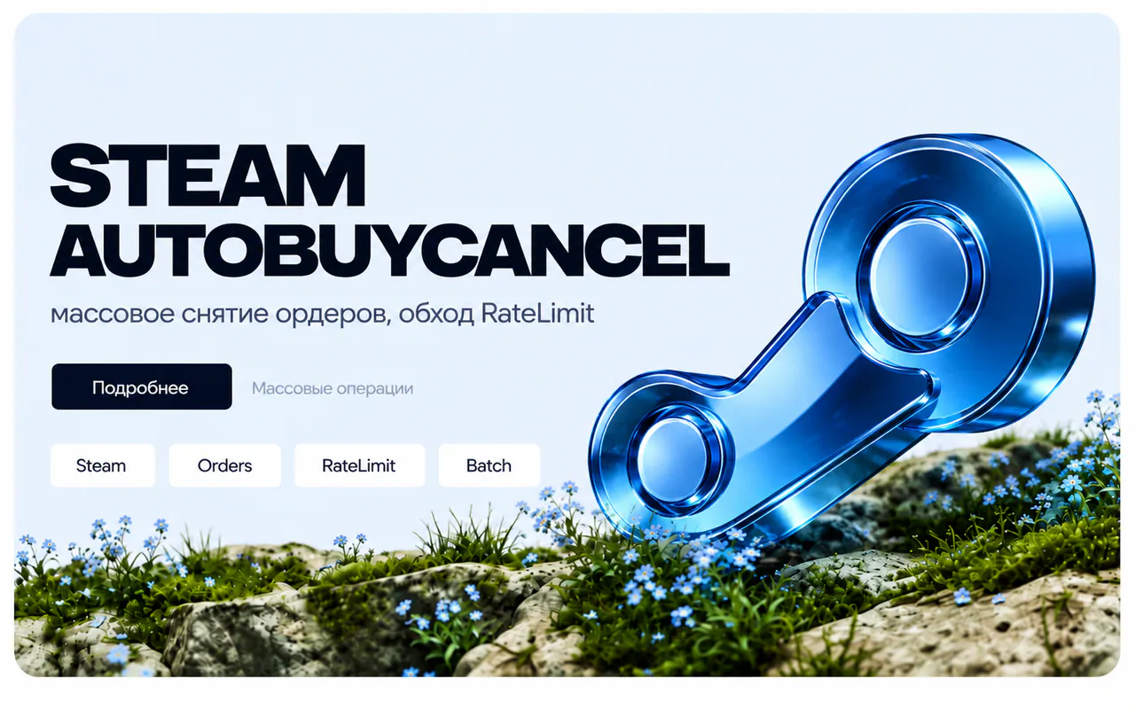 Скриншот проекта Steam AutoBuyCancel