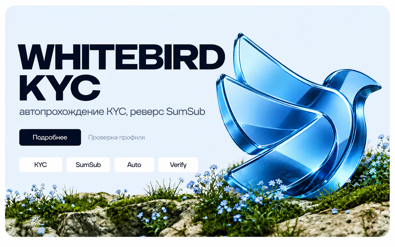 Скриншот проекта WhiteBird KYC